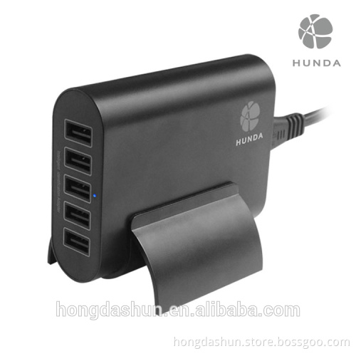 5 ports usb 50w mobile phone portable charger universal cell phone charger